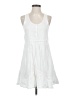Express 100% Rayon White Casual Dress Size S - photo 1