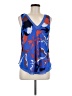 RACHEL Rachel Roy 100% Polyester Blue Sleeveless Blouse Size M - photo 1