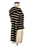 Romwe 100% Polyester Stripes Black Cardigan Size L - photo 4