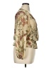 Lily White Gold 3/4 Sleeve Blouse Size XL - photo 4