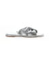 J/Slides Metallic Silver Sandals Size 8 - photo 1
