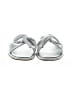 J/Slides Metallic Silver Sandals Size 8 - photo 2