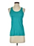 Nike 100% Polyester Teal Active Tank Size S - photo 1
