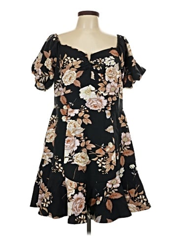 City Chic Casual Dress (view 1)