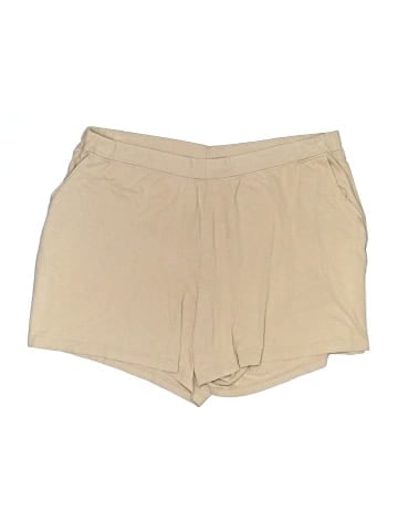 Basic Editions Khaki Shorts (view 1)