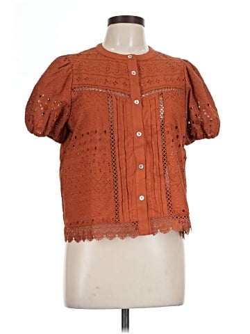 Industry Short Sleeve Blouse (view 1)