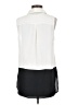 Christopher & Banks Color Block Ivory Sleeveless Blouse Size S (petite) - photo 2