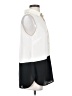Christopher & Banks Color Block Ivory Sleeveless Blouse Size S (petite) - photo 4