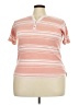 Unbranded Orange Short Sleeve Top Size XXL (estimated) - photo 1