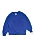 Hanna Andersson 100% Cotton Solid Blue Pullover Sweater Size 4 - photo 1