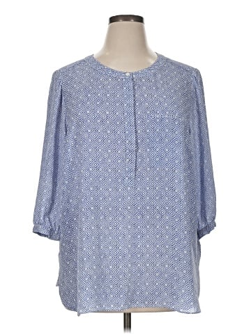 Not Your Daughter's Jeans 3/4 Sleeve Blouse (view 1)
