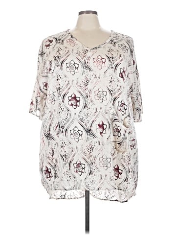 Melissa McCarthy Seven7 3/4 Sleeve Blouse (view 1)