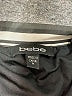 Bebe 100% Polyester Stripes Silver Formal Skirt Size M - photo 4