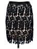 Willi Smith Black Formal Skirt Size 2 - photo 1