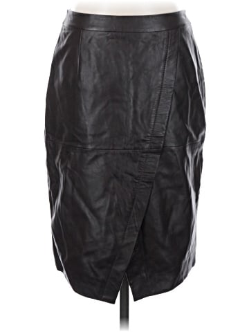 Halogen Leather Skirt (view 1)