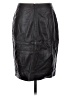 Halogen 100% Leather Black Leather Skirt Size 4 - photo 2