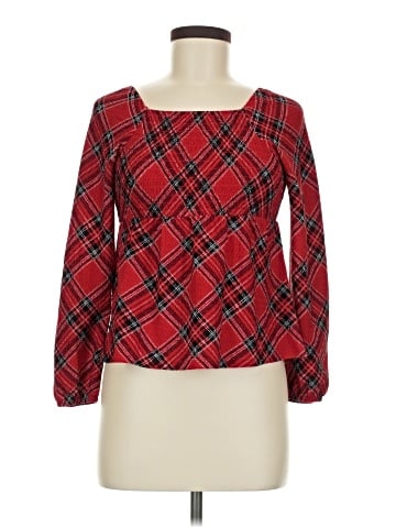 Self Esteem Long Sleeve Blouse (view 1)