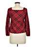 Self Esteem Red Long Sleeve Blouse Size M - photo 2