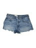Pilcro 100% Cotton Blue Denim Shorts Size 27 waist - photo 1