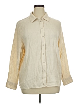 Universal Thread 3/4 Sleeve Button Down Shirt