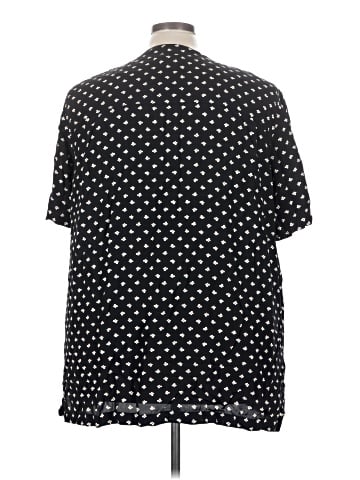 Elisabeth by Liz Claiborne Short Sleeve Blouse (view 2)