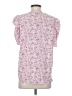 Pleione 100% Polyester Pink Short Sleeve Blouse Size S - photo 2