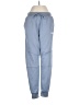 Hurley 100% Polyester Solid Blue Track Pants Size S - photo 1