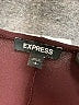Express Solid Burgundy Jumpsuit Size S - photo 4