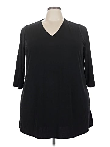 Susan Graver 3/4 Sleeve T-Shirt (view 1)