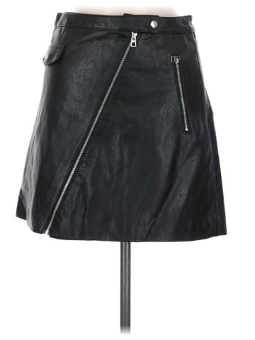 Divided by H&M Faux Leather Skirt (view 1)