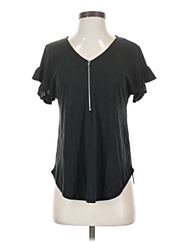 Green Envelope Short Sleeve Top (view 1)