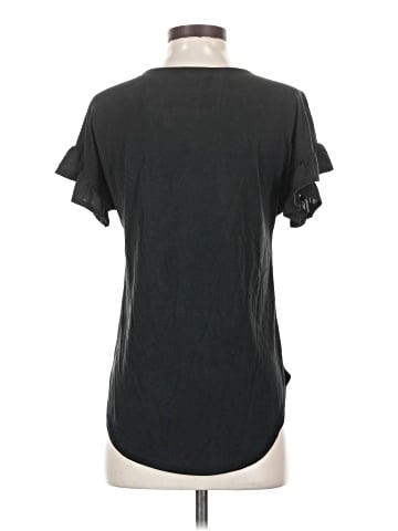 Green Envelope Short Sleeve Top (view 2)