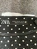 Zara Polka Dots Black Casual Skirt Size XS - photo 4