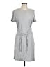 Sanctuary Solid Gray Casual Dress Size L - photo 1