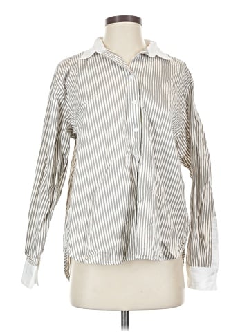 SPANX Long Sleeve Button-Down Shirt (view 1)