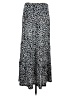 Lapis Animal Print Silver Casual Skirt Size M - photo 1