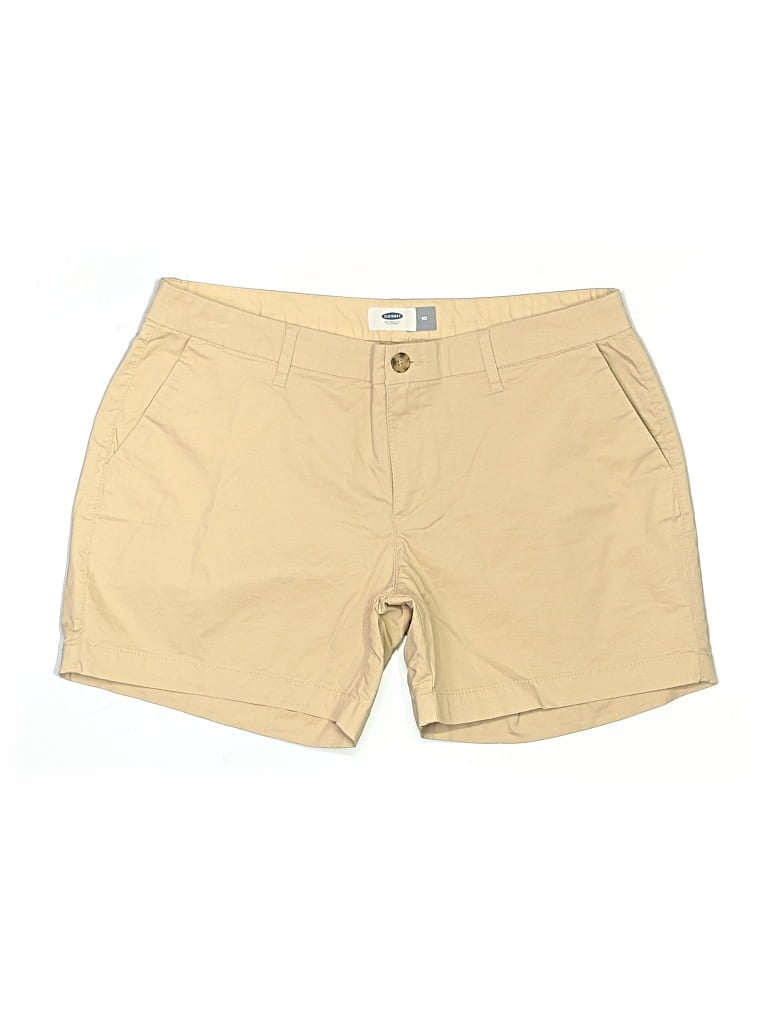 Pre-owned Old Navy Khaki Shorts In Tan