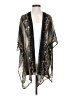 Rewind 100% Polyester Black Kimono Size S - photo 1
