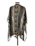Rewind 100% Polyester Black Kimono Size S - photo 2