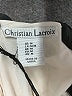 Christian Lacroix 100% Polyester Floral Ivory Cocktail Dress Size M - photo 7