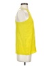 Tibi Yellow Sleeveless Top Size 2 - photo 4