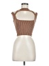 OTB 100% Cotton Brown Sleeveless Top Size 1 - photo 1