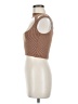 OTB 100% Cotton Brown Sleeveless Top Size 1 - photo 5