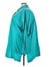 Silhouettes 100% Cotton Solid Teal 3/4 Sleeve Button-Down Shirt Size 5X - photo 5