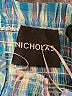 Nicholas 100% Cotton Checkered-gingham Blue Casual Dress Size 4 - photo 7