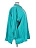 Silhouettes 100% Cotton Solid Teal 3/4 Sleeve Button-Down Shirt Size 5X - photo 4