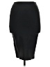 Wow Couture Solid Black Formal Skirt Size M - photo 2