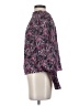 Jade 100% Viscose Paisley Purple Long Sleeve Blouse Size XS - photo 5