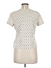 Croft & Barrow Polka Dots Ivory Short Sleeve Turtleneck Size M (petite) - photo 2