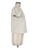 Croft & Barrow Polka Dots Ivory Short Sleeve Turtleneck Size M (petite) - photo 4